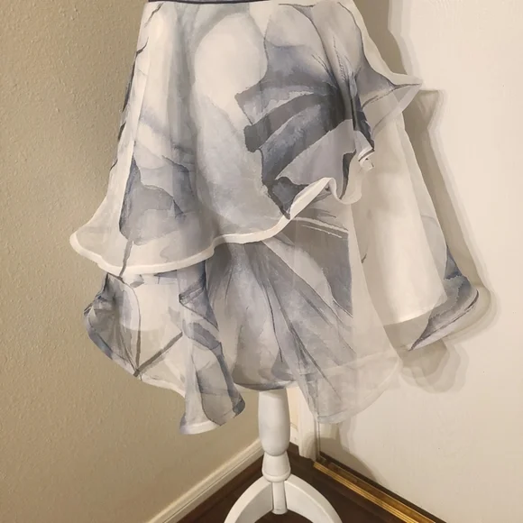 Nha knahn layered ruffle sheer skater style dress - Picture 3 of 10